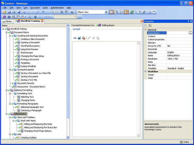 Screen image of this step