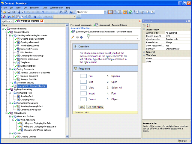 Screen image of this step