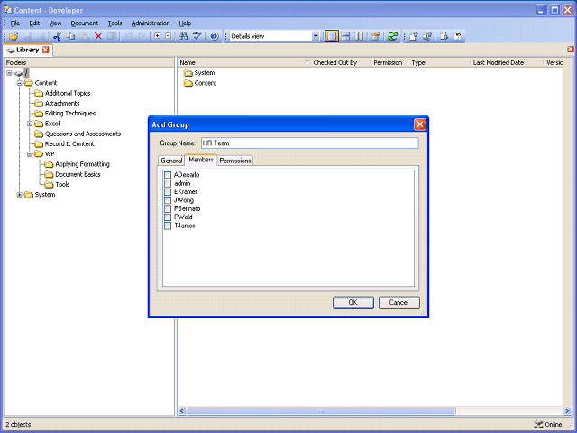 Screen image of this step