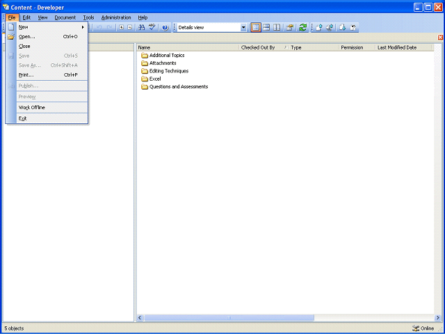 Screen image of this step