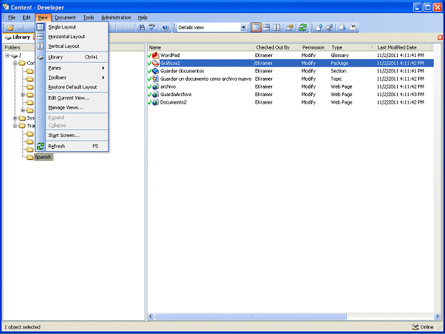 Screen image of this step