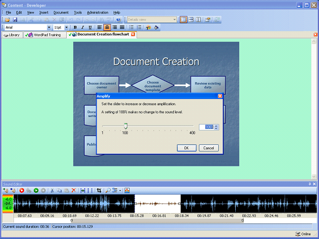 Screen image of this step