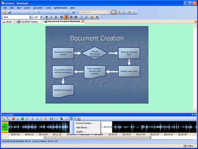 Screen image of this step