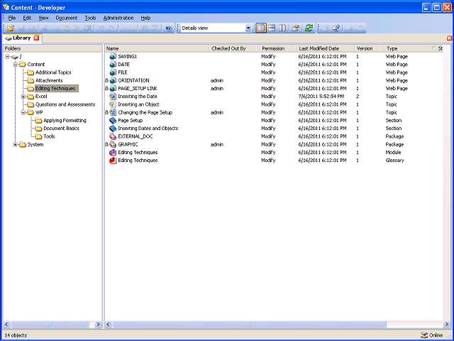 Screen image of this step