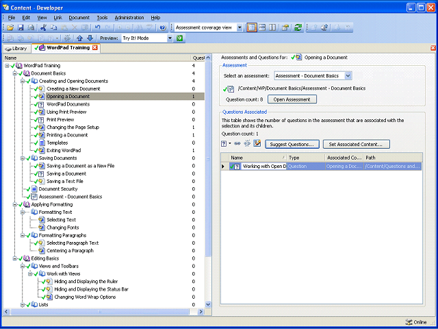 Screen image of this step