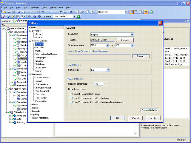 Screen image of this step