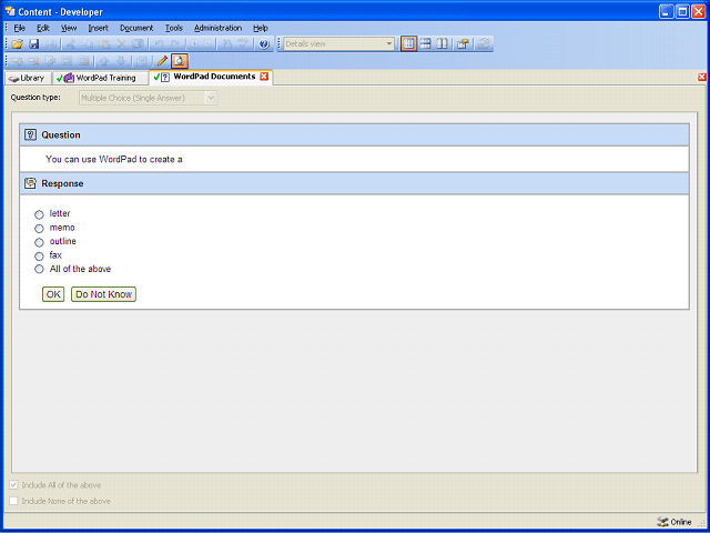 Screen image of this step