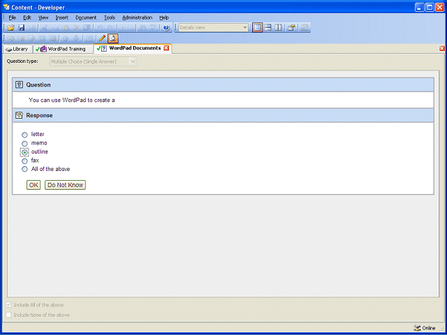 Screen image of this step