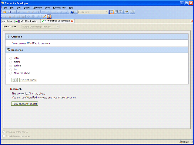 Screen image of this step