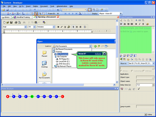 Screen image of this step