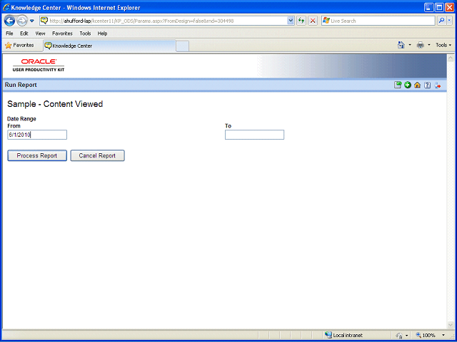 Screen image of this step