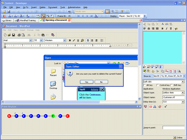 Screen image of this step