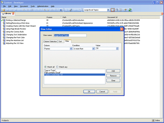 Screen image of this step