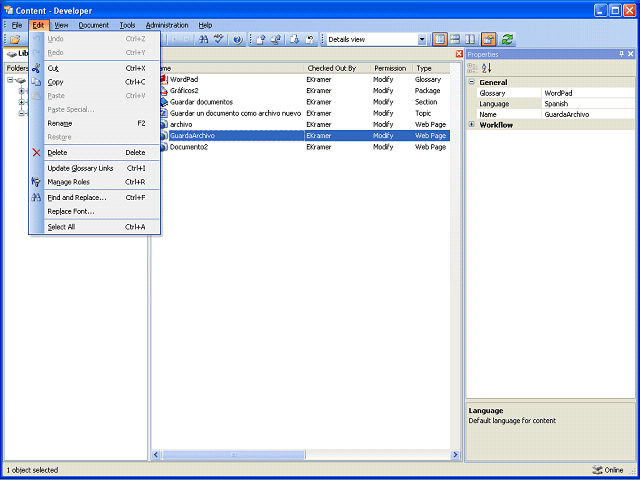 Screen image of this step