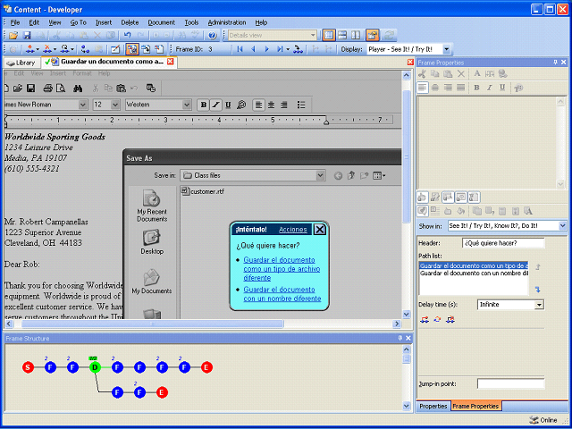 Screen image of this step