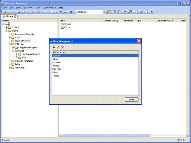 Screen image of this step