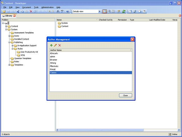 Screen image of this step