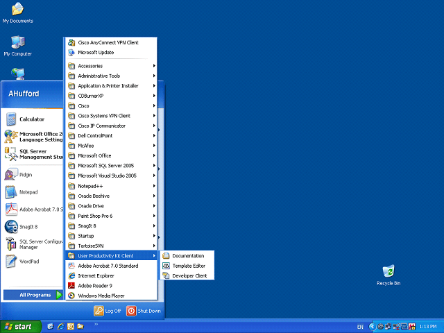 Screen image of this step