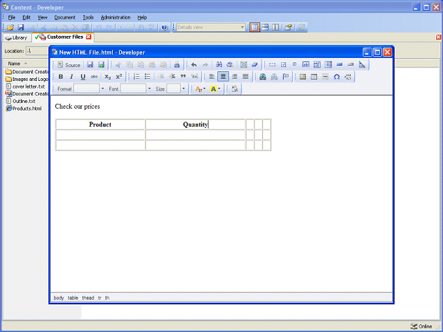 Screen image of this step