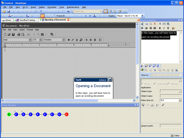 Screen image of this step
