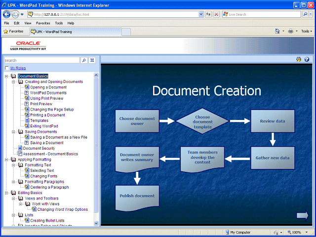 Screen image of this step