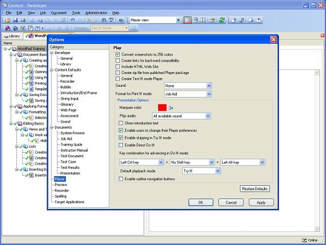 Screen image of this step