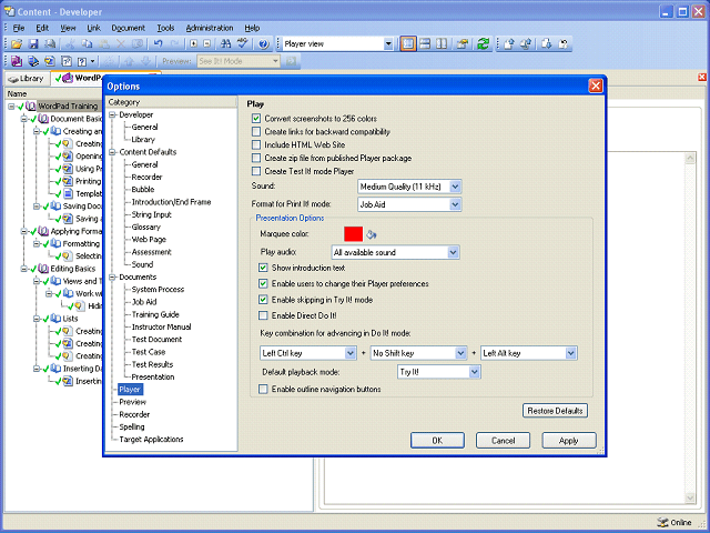 Screen image of this step