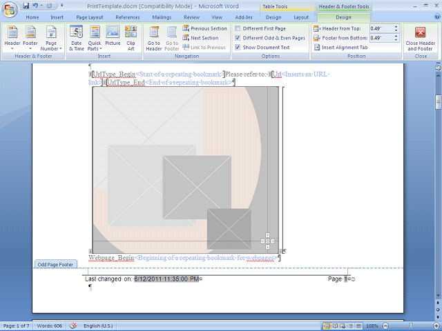 Screen image of this step