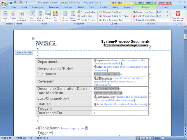 Screen image of this step