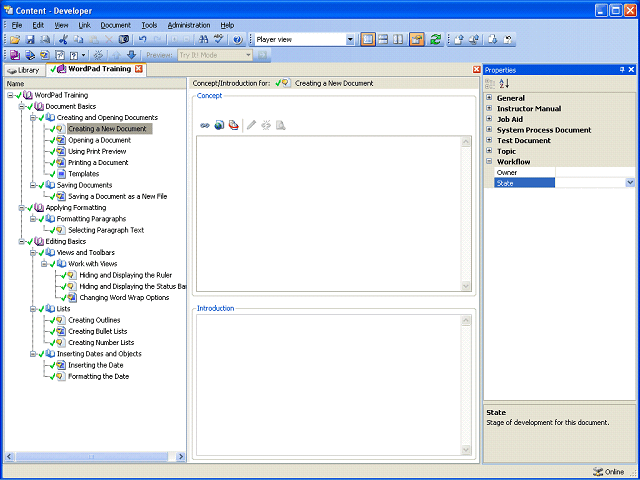 Screen image of this step