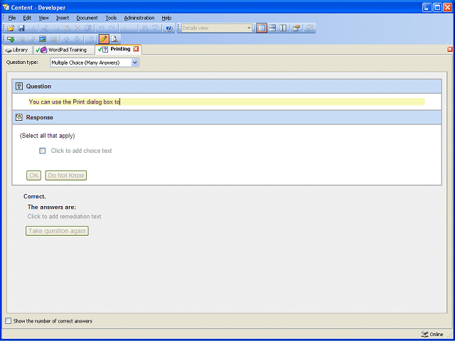 Screen image of this step