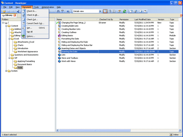 Screen image of this step