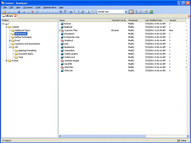 Screen image of this step