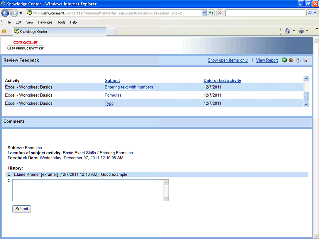 Screen image of this step