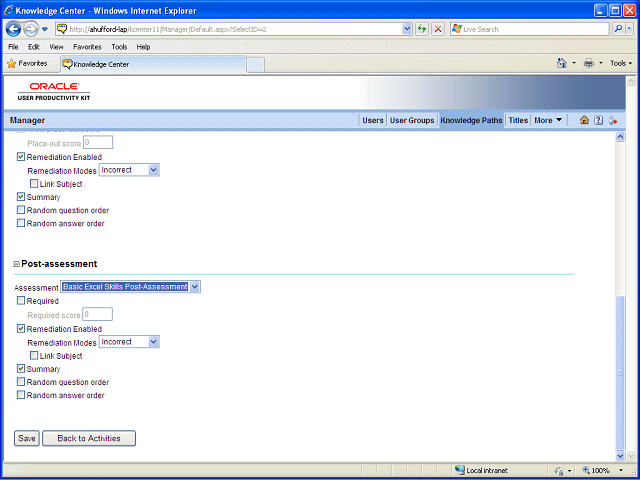 Screen image of this step
