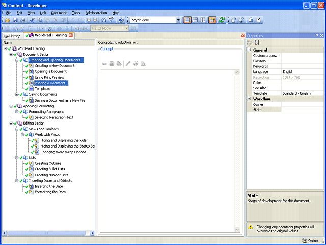 Screen image of this step