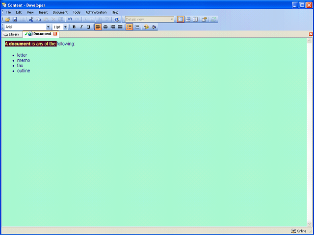 Screen image of this step