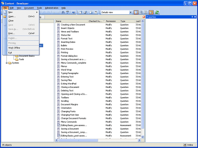 Screen image of this step
