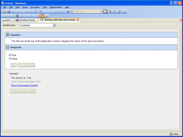 Screen image of this step