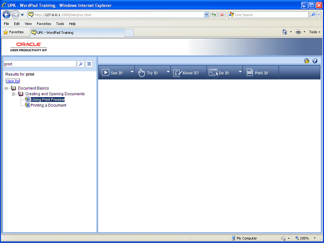 Screen image of this step