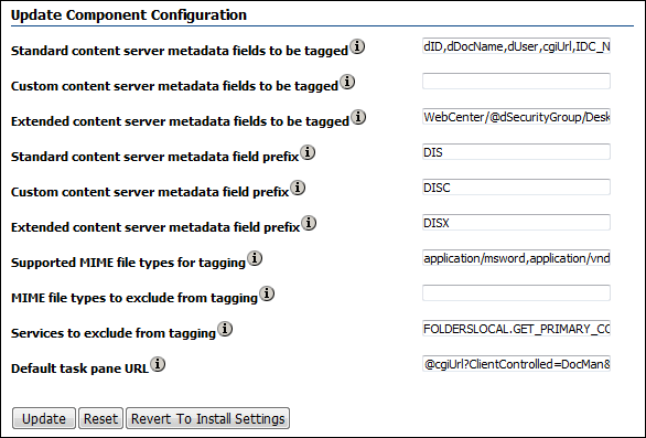 DesktopTagの構成画面