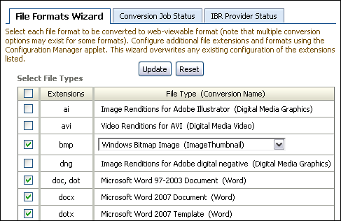 file_formats_wizard.gifについては周囲のテキストで説明しています。