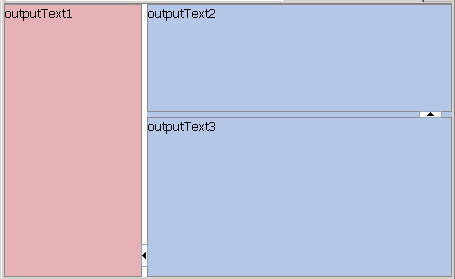 panelSplittersはネスト可能です