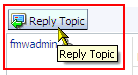 Reply Topic button
