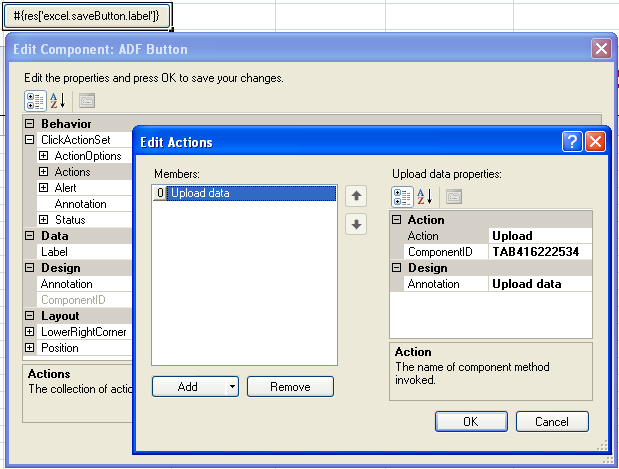 EditPriceList.xlsのSave ChangesボタンのActionSet