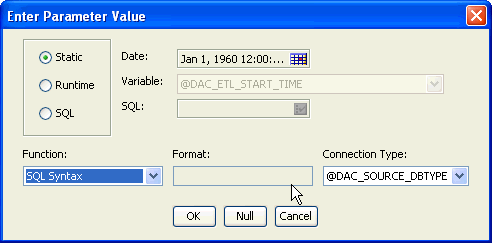 Deferred ETL parameter.