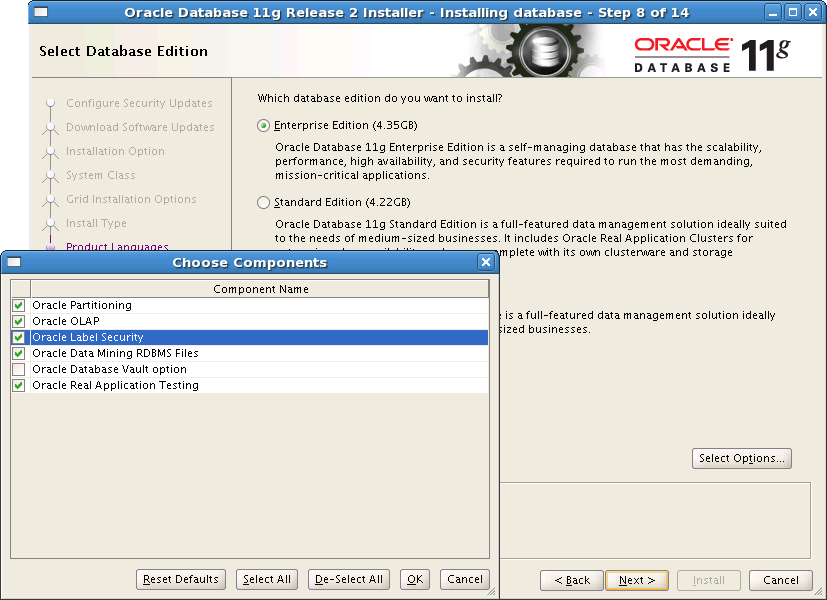 Oracle Label Security