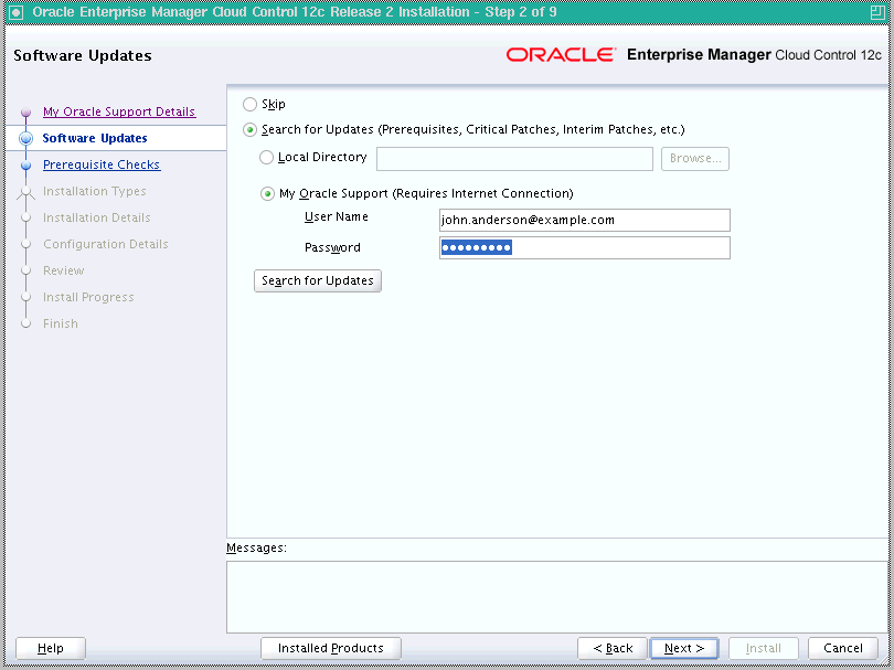 Установить messages. Oracle Enterprise Manager порт. Cloud Control. Oracle 12c. Oracle Enterprise Manager cloud Control 12c: install & upgrade.