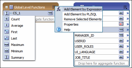 Add Element by Expression