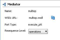 Resequencer level field in Mediator Editor